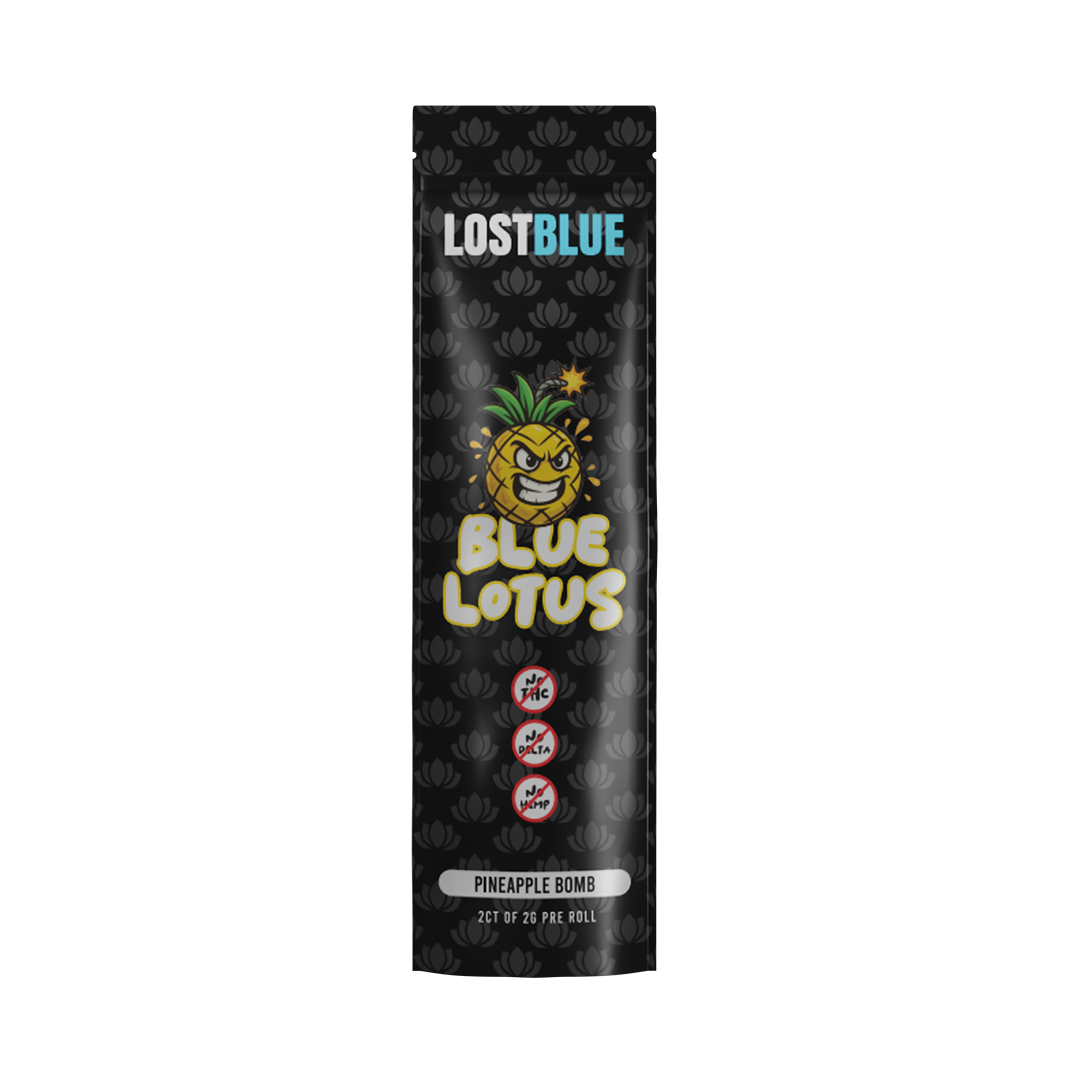 Pineapple Bomb Blue Lotus Pre-Roll