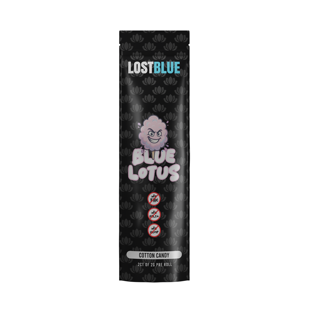 Cotton Candy Blue Lotus Pre-Roll