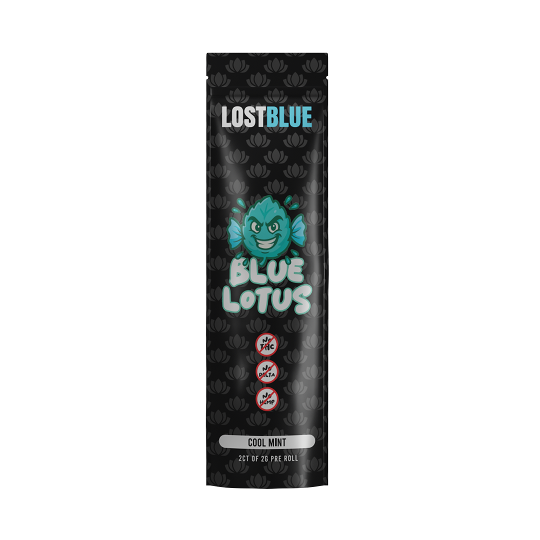 Cool Mint Blue Lotus Pre-Roll