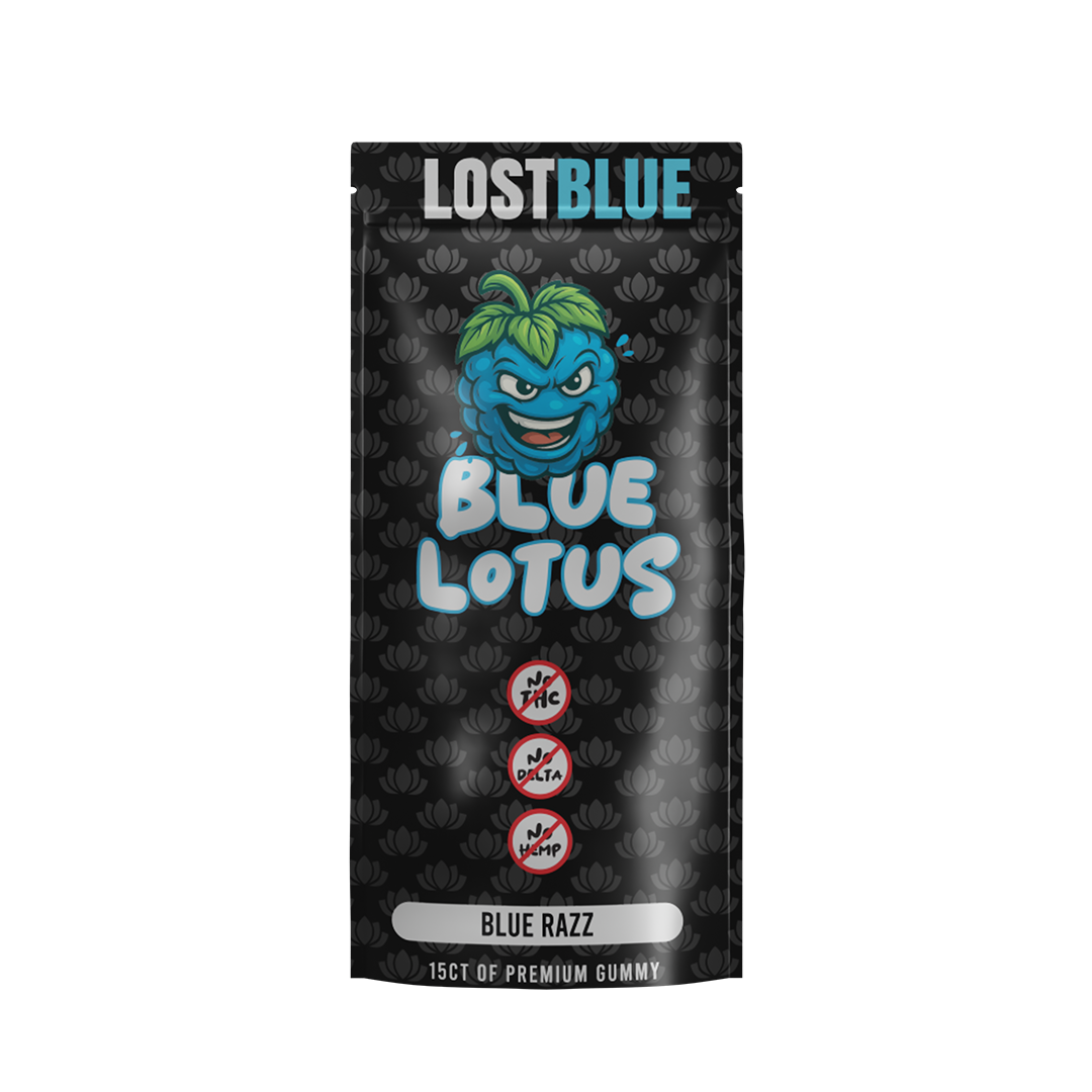 Blue Razz Blue Lotus Gummies